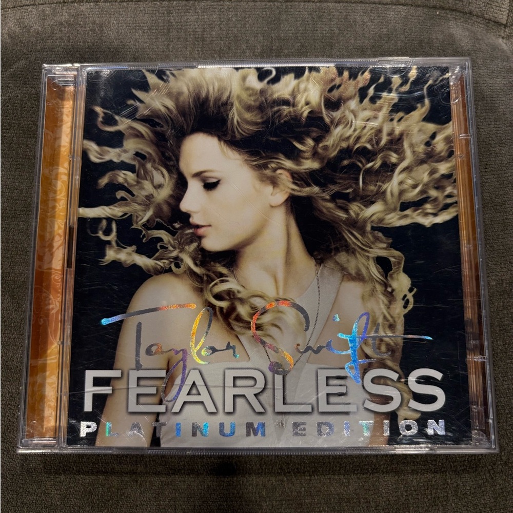 Fearless Platinum Edition CD ~ 2 CD set ~music CD and video CD~collector’s item.